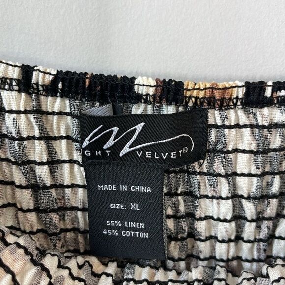 NWOT Midnight Velvet Midi Animal Print Dress XL - Picture 9 of 9